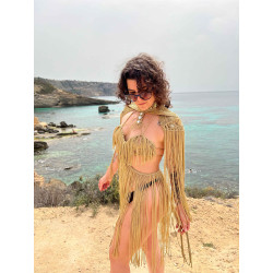 Vestido de Macramé Naturaleza de Rea