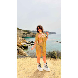 Vestido de Macramé Naturaleza de Rea