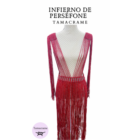 Vestido de Macramé Infierno de Perséfone