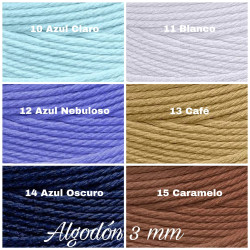 Conjunto de Macramé bikini + Falda Naturaleza de Artemisa