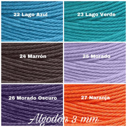 Conjunto de Macramé bikini + Falda Naturaleza de Artemisa